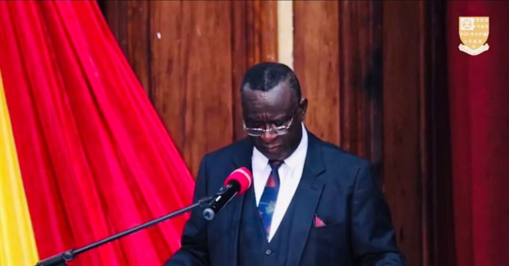 Law is a Calling Akin to Secret Trust – Acting CJ Charges New Lawyers to Uphold Bar Standard 3 Justice Paul Baffour Bonnie, Acting Chief