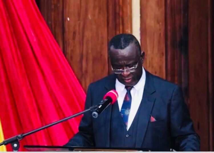 Acting Chief Justice Demands Legal Education Reforms Beyond Numerical Expansion 1 Justice Paul Baffour Bonnie, Acting Chief