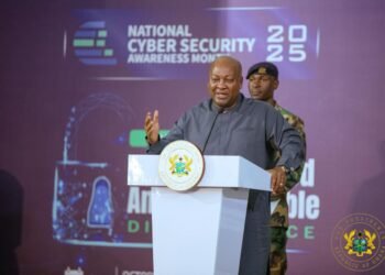 Mahama Launches Cybersecurity Awareness Drive, Calls for Collective Vigilance 1 President John Dramani Mahama