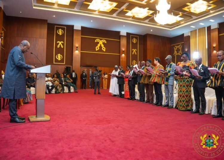 Mahama Commissions New Ambassadors, Demands High Standards of Service 1 President John Dramani Mahama