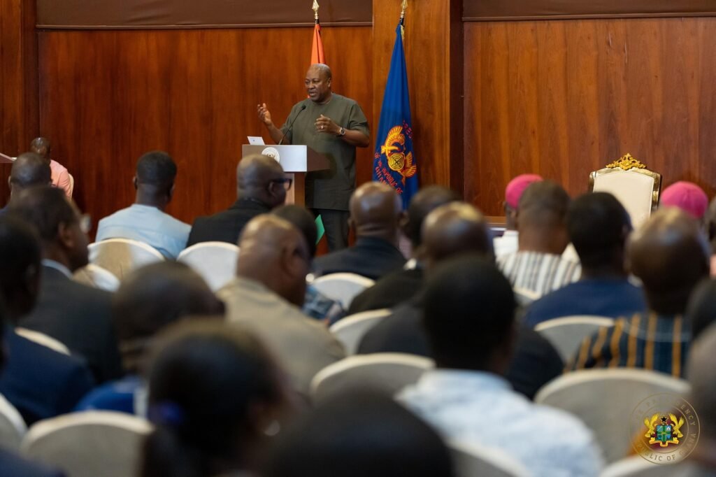 I’m Determined to End Galamsey - President Mahama Assures 2 President Mahama with CSO 5