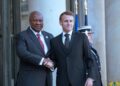 President Mahama with President Macron