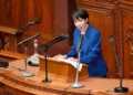 Japanese Prime Minister Sanae Takaichi