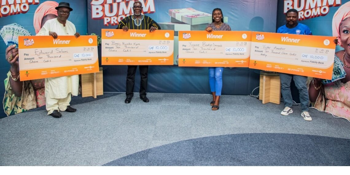 Countdown to GH¢100K Grand Prize Begins as Fidelity’s ‘Sika Bumm Reloaded’ Heats Up 1 Countdown to GH¢100K Grand Prize Begins as Fidelity’s ‘Sika Bumm Reloaded’ Heats Up