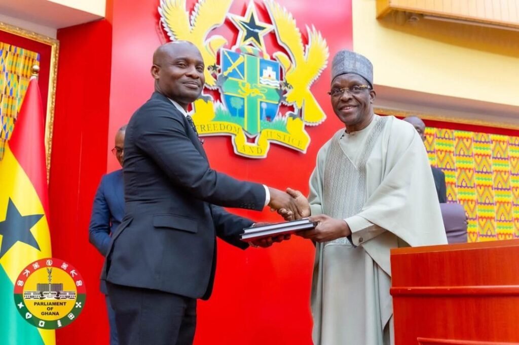 Speaker Bagbin Swears in Two Members of Parliament 3 Speaker and MP
