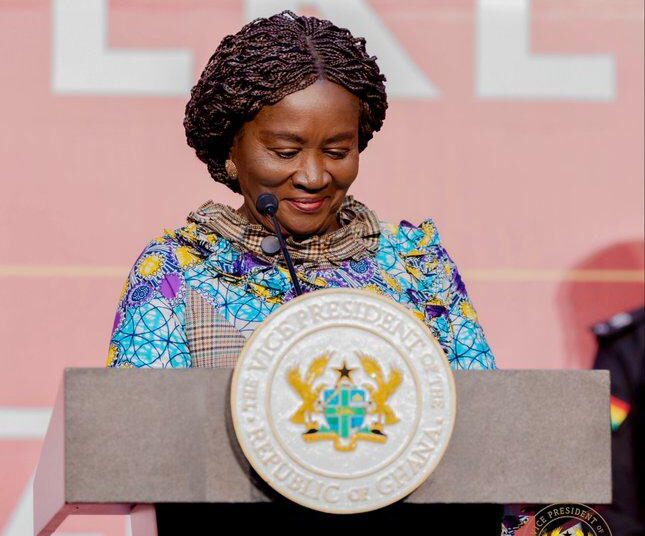 Professor Naana Jane Opoku Agyemang, Vice President of the Republic of Ghana