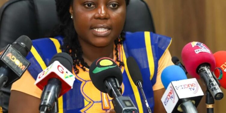 Galamsey: Lands Ministry Pledges Transparency and Sustainability 1 Ms. Mawusi Ama Mawuenyefi,Director of Communications