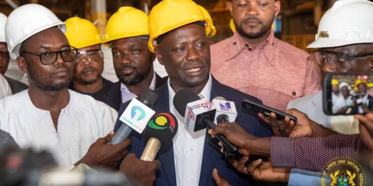 Lands and Natural Resources Minister, Hon. Armah-Kofi Buah