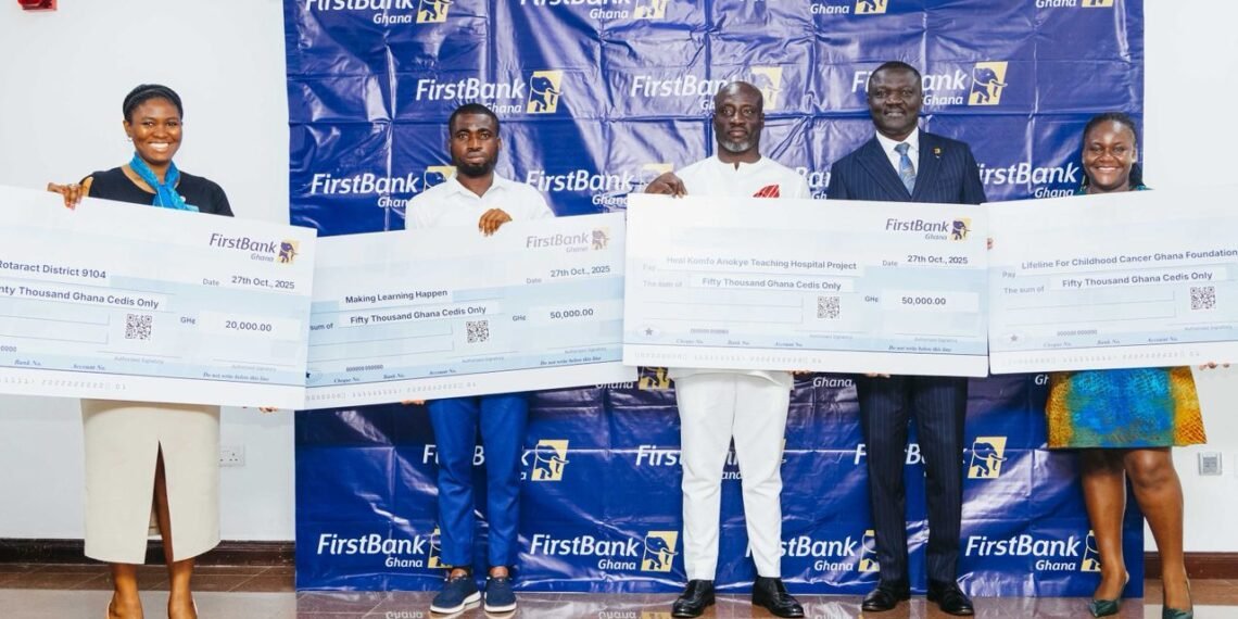 FirstBank Ghana Sparks Hope with GHS200,000 Commitment to Transform Lives Across Communities 1 FirstBank Ghana Sparks Hope with GHS200,000 Commitment to Transform Lives Across Communities