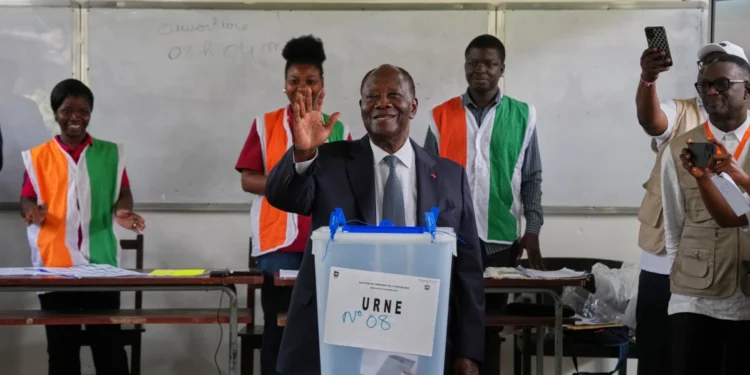 Ouattara Asserts Importance Of Voting As Ivory Coast Goes To The Polls