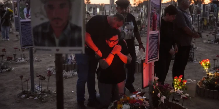 Israelis Mourn October 7 Victims At Nova Music Festival Site 1 October 7 anniversary 1