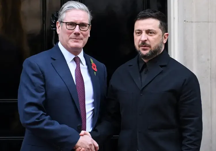 Starmer Touts UK As Ukraine's Closest Ally 1 UK Prime Minister, Keir Starmer and President Volodymyr Zelenskyy