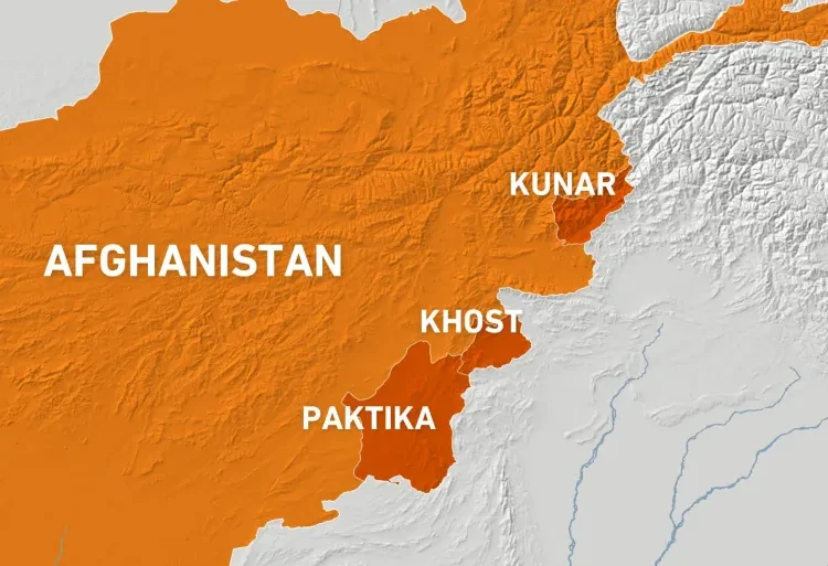 AFGHANISTAN KUNAR KHOST PAKTIKA 1764040813