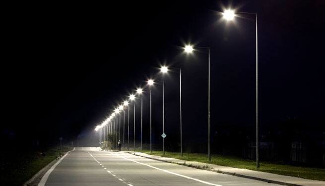 Accra to Shine as Government Set to Roll Out Modern Street Lighting Project 1 Modern Street Light