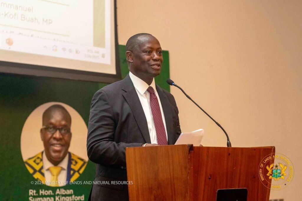 Hon. Emmanuel Armah-Kofi Buah (MP), Minister for Lands and Natural Resources