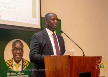 Hon. Emmanuel Armah-Kofi Buah (MP), Minister for Lands and Natural Resources