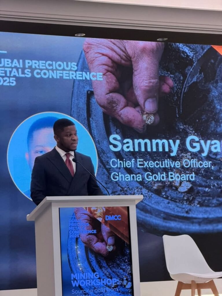 Ghana Puts Small-Scale Mining at the Forefront of Global Gold Discourse 2 Sammy Gyamfi, Esq., Chief Executive Officer of the Ghana Gold Board