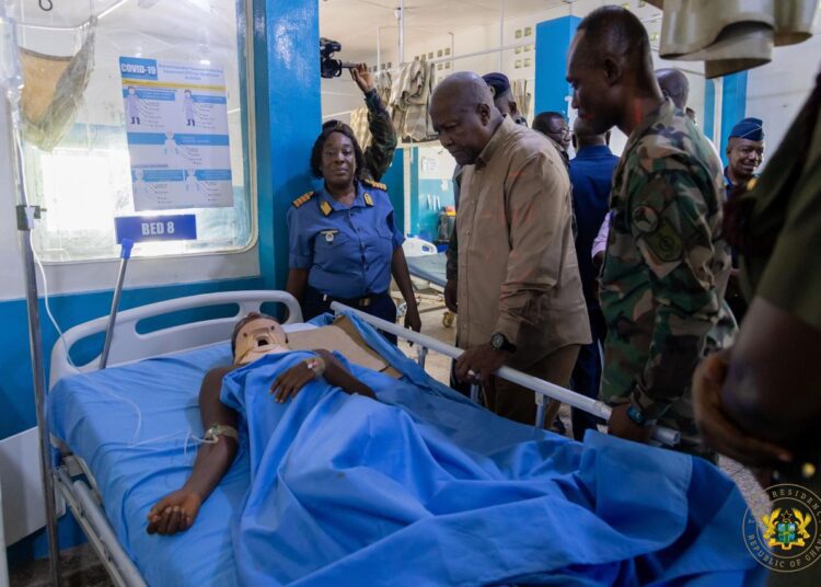 Fordjour Demands Defence Minister as President Mahama Visits El-Wak Recruitment Victims 1 President Mahama Visits El-Wak Recruitment Victims