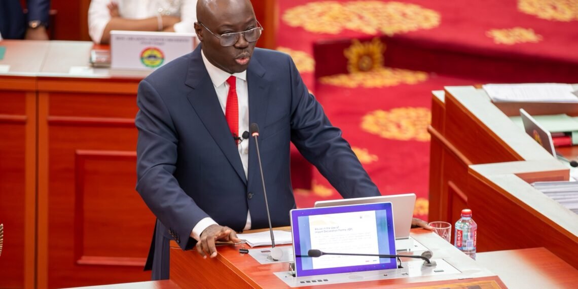 Dr. Cassiel Ato Forson, Minister of Finance