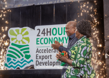 IMANI Africa Urges Government to Balance Ambition and Affordability in Ghana’s 24-Hour Economy 6 President John Dramani Mahama and Vice President Jane Naana Opoku-Agyemang