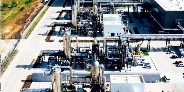 gas processing plant