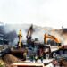 IMANI Urges Greater Attention to Mining Sector’s Role in Ghana’s Rising Emissions 14 Heavy machinery and diesel exhaust at a large-scale gold mine