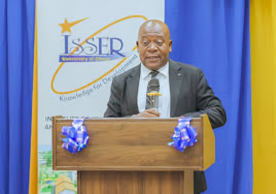 ISSER Director, Prof. Robert Darko Osei