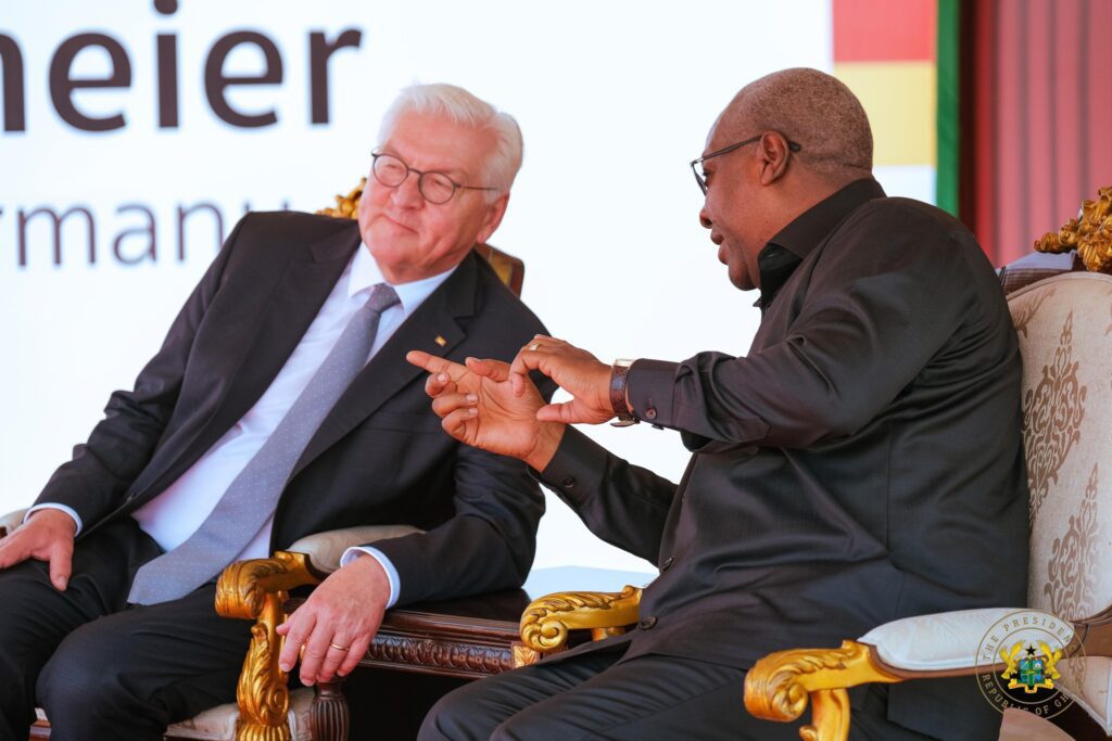 Mahama, Steinmeier Deepen Ghana-Germany Partnership, Ghana Set to Receive over €65 million in Development Support 2 Mahama and Walter Steinmeier 1