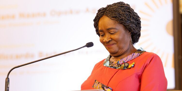 Ghana Backs Youth Creativity with Digital and Green Job Initiatives - Vice President @AGORA Conference 1 Ghana’s Vice President, Professor Naana Jane Opoku-Agyemang, speaking at the Africa Growth and Opportunity—Research in Action (AGORA) Conference in Palermo, Italy