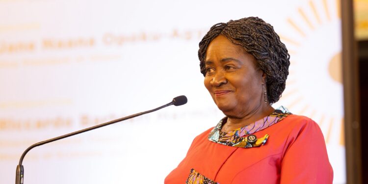 Ghana’s Big Push Initiative Aims to Build Jobs, Skills, and Dignity – Vice President 1 Ghana’s Vice President, Professor Naana Jane Opoku-Agyemang, speaking at the Africa Growth and Opportunity—Research in Action (AGORA) Conference in Palermo, Italy