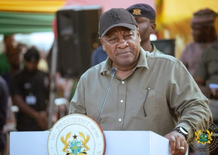 His Excellency John Dramani Mahama, President of the Republic of Ghana