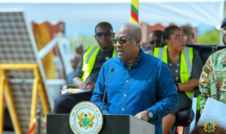 Mahama Announces Financial Commitment as Feasibility Study for New Green-Smart City Nears Completion 1 President John Dramani Mahama