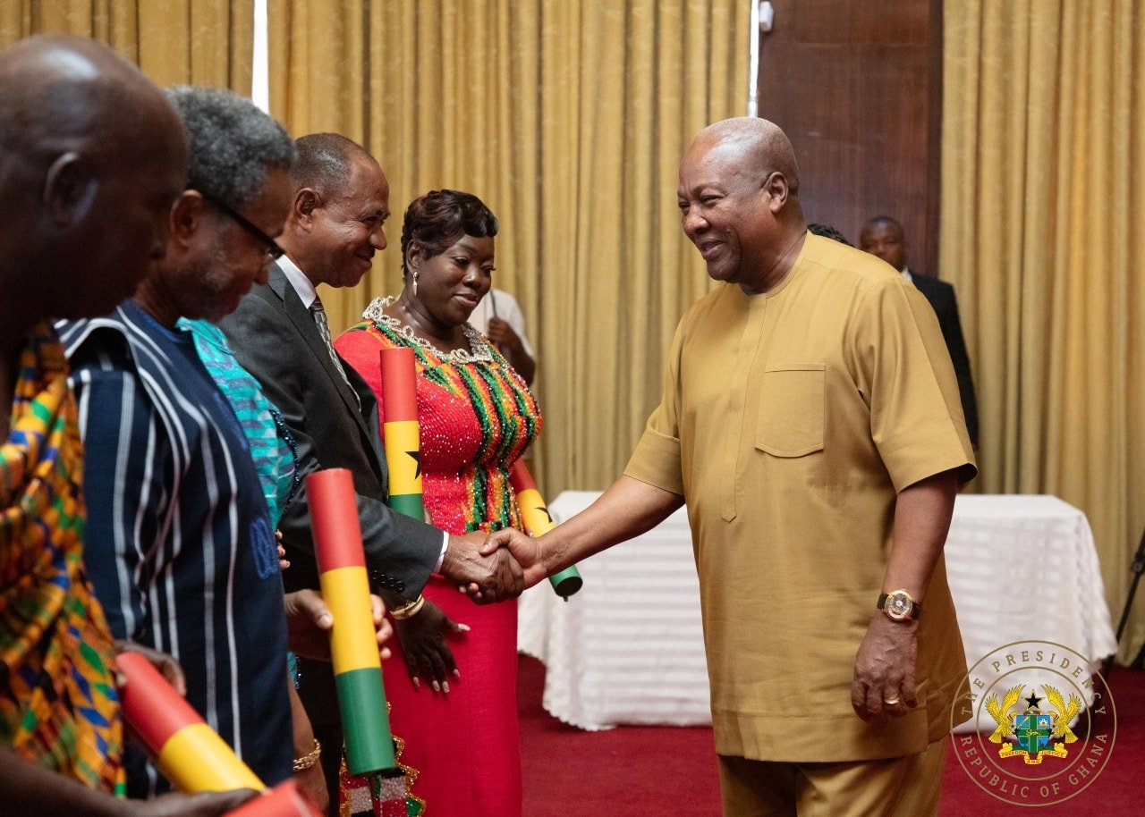 President Mahama Commissions New Ambassadors 1