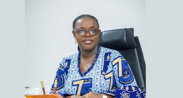 UG VC Faces PAC, Eulogizes Efforts at Making Institution Competitive 1 Professor Nana Aba Appiah Amfo, Vice Chancellor of the University of Ghana