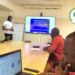 The Ghana Health Information Management System (GHIMS) officials engaging the staff of Tamale Teaching Hospital