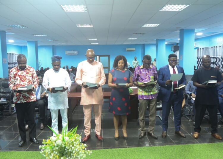 Newly inaugurated members