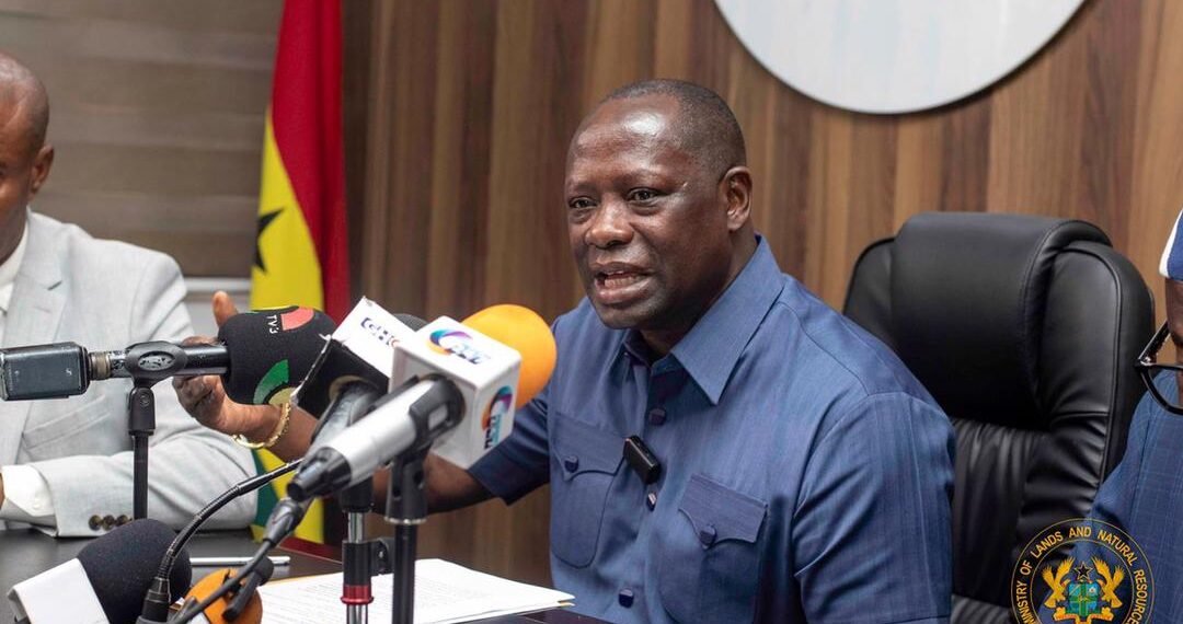 NAIMOS Attack: Lands Minister Engages Stakeholders, Demands Swift Action. 1 Hon. Emmanuel Armah-Kofi Buah, Lands Minister