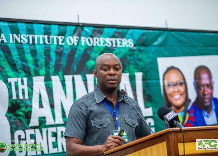 Forest Commission Calls for Paramilitary to Counter Illegal Miners 1 Dr. Hugh C.A. Brown, Forestry Commission CEO