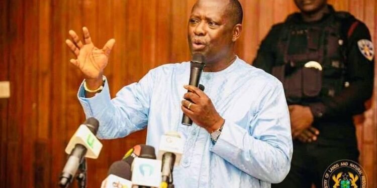 Hon. Emmanuel Armah-Kofi Buah, Lands Minister