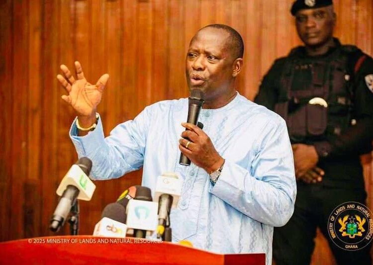 Gov't Tightens Measures to Control Mining Equipment Importation 1 Hon. Emmanuel Armah-Kofi Buah, Lands Minister
