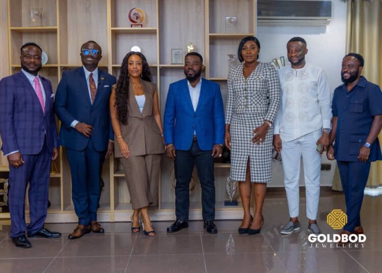 GoldBod Jewellery to Partner Nii Armah to Boost Value-Addition Initiative 1 GoldBod Jewellery team with Nii Armah