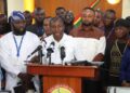 Minority Caucus Addressing the media