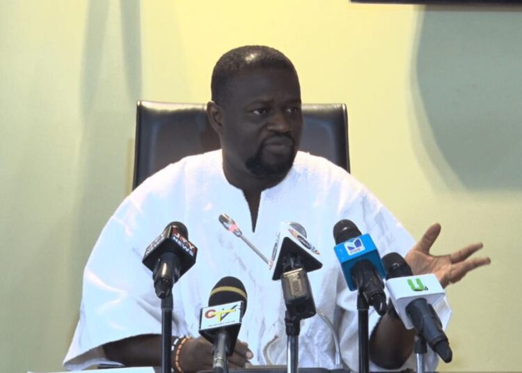 Minority Demands Suspension of Birim Central MCE Over Illegal Mining Extortion 1 Hon. Frank Annoh-Dompreh, Minority Chief Whip