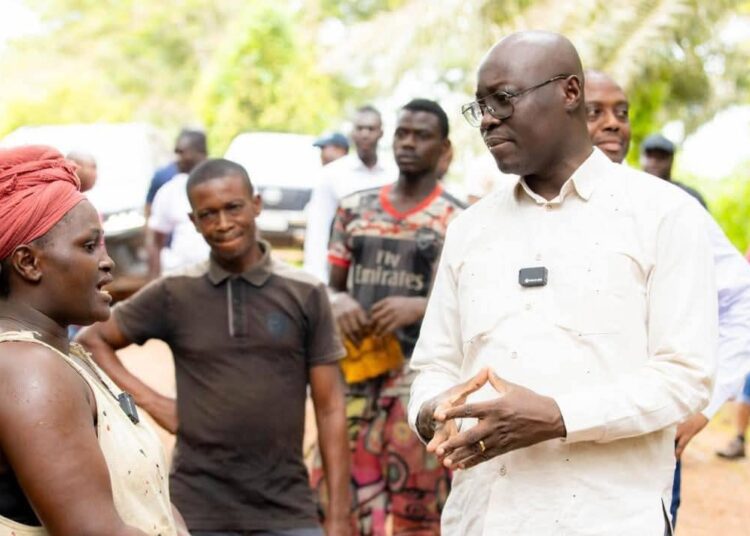 Ato Forson Promises Renewed Investment for Benso Oil Palm Plantation 1 Dr. Cassiel Ato Forson engages with BOPP workers