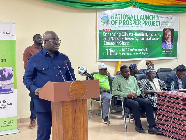 Agric Minister Launches $147.3 m Mega PROSPER Project to Lift 420,000 Ghanaians out of Rural Poverty 1 Agric Minister Launches $147.3 m Mega PROSPER Project to Lift 420,000 Ghanaians out of Rural Poverty