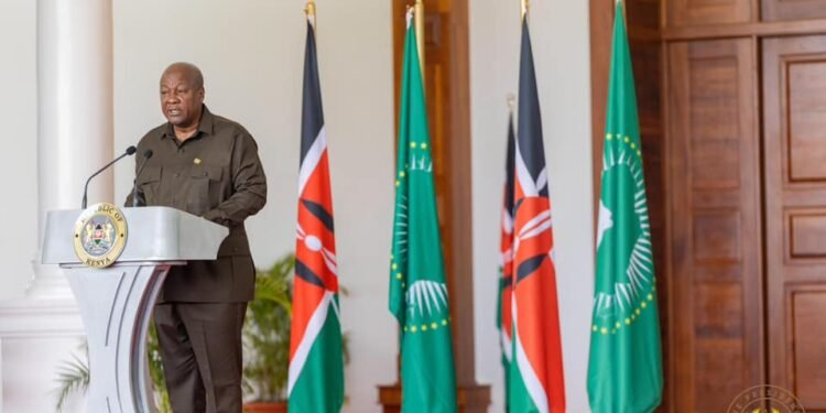 President Mahama @ 62nd Jamhuri Day in Kenya