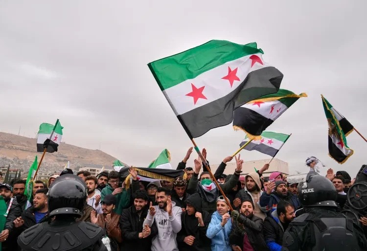 Syria Marks First Anniversary Of Al-Assad's Ouster 1 AP25342255255568 1765180135