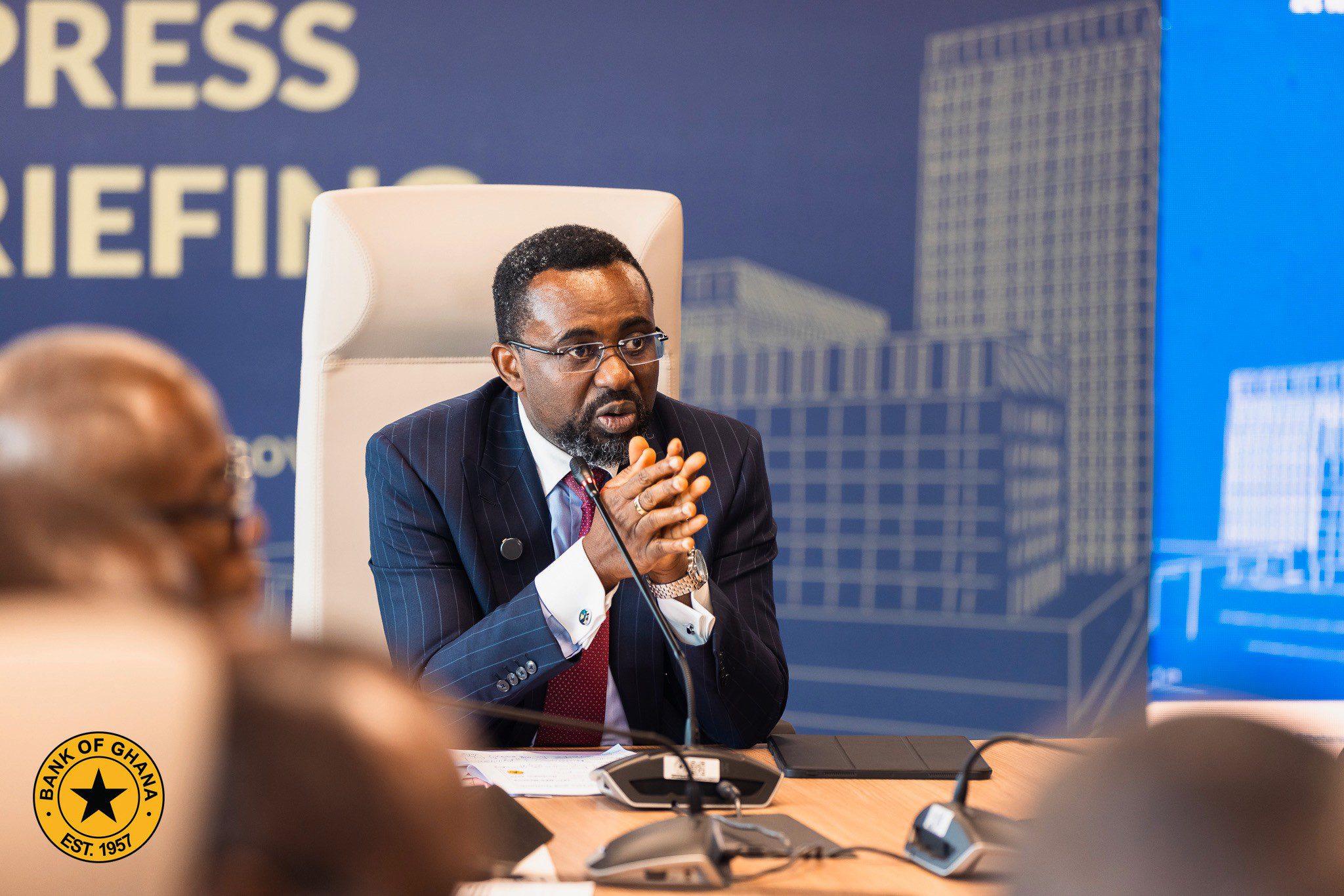 Fitch Solutions Raises Ghana Current-Account Forecast to 7.8% 3 Bank of Ghana Governor Johnson Pandit Asiama