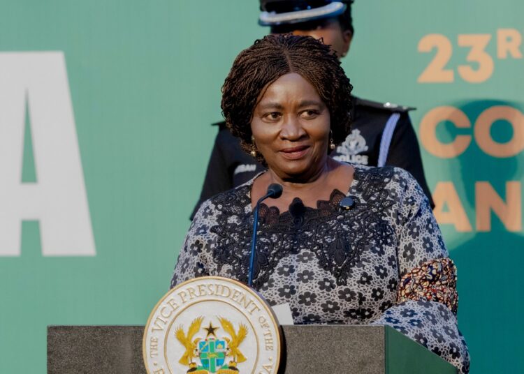 Africa Must Lead and Finance Own AIDS Response - VP Opoku-Agyemang at ICASA 1 Vice-President Jane Naana Opoku-Agyemang