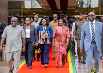 Vice President Reviews 46th Change of Guard in Milestone Ceremony 3 Vice President Jane Naana Opoku-Agyemang